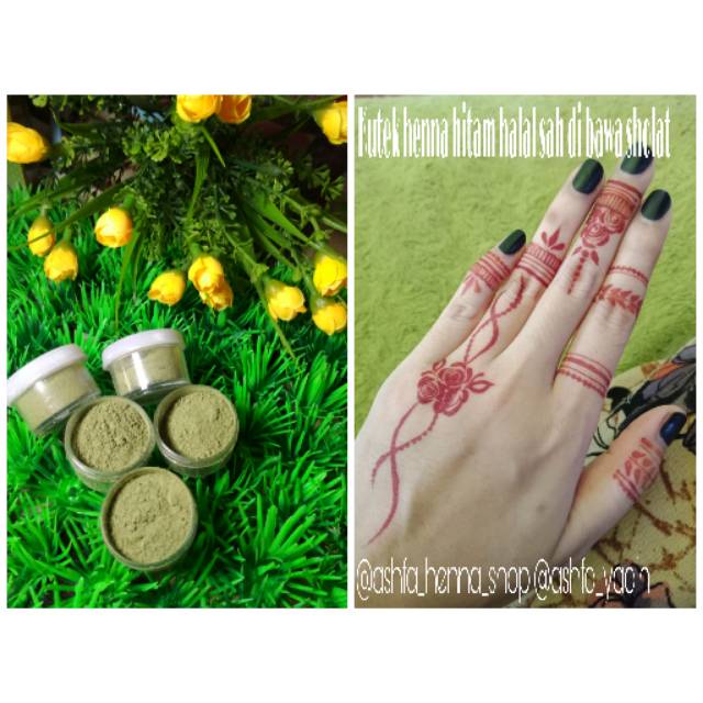 Henna kuku kutek henna Nail henna inai kuku strawberry nail henna Nail polisi kutek henna