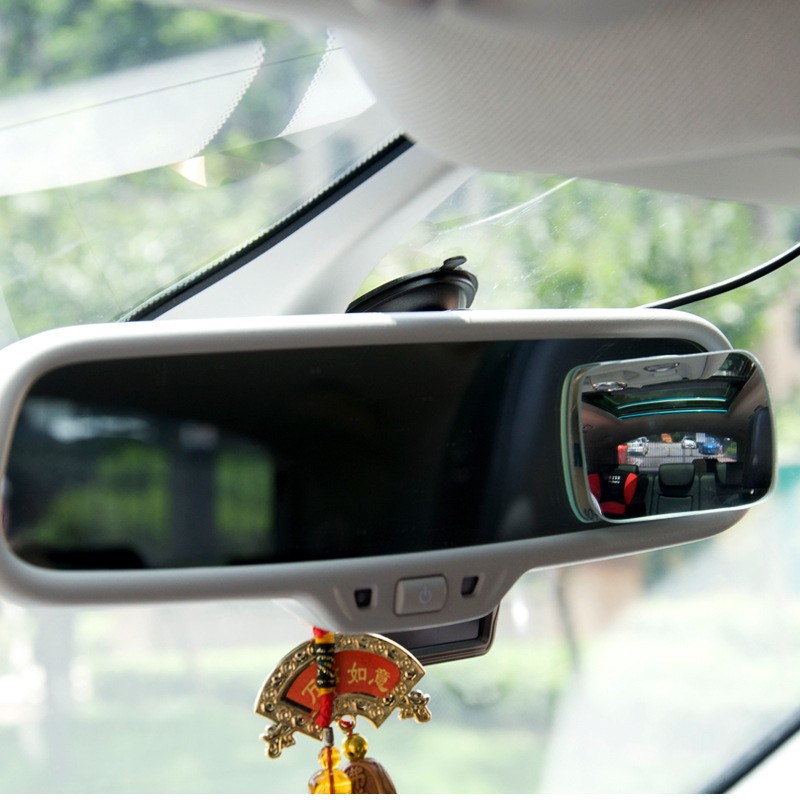 Car Mirror Blind Spot Auxiliary Mirror,Rear View Convex Wide Angle Parking Reversing Rearview Rimless Mirrors