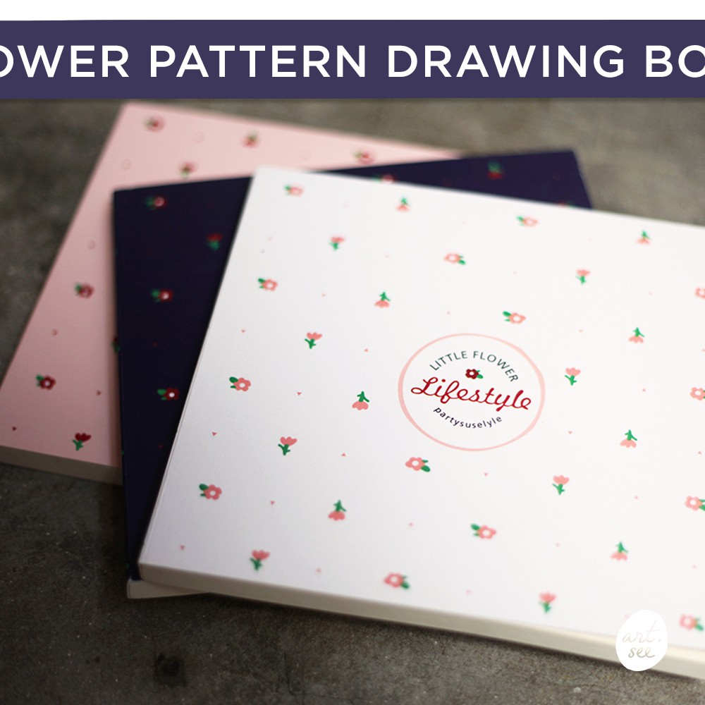 

Flower Pattern Drawing Book