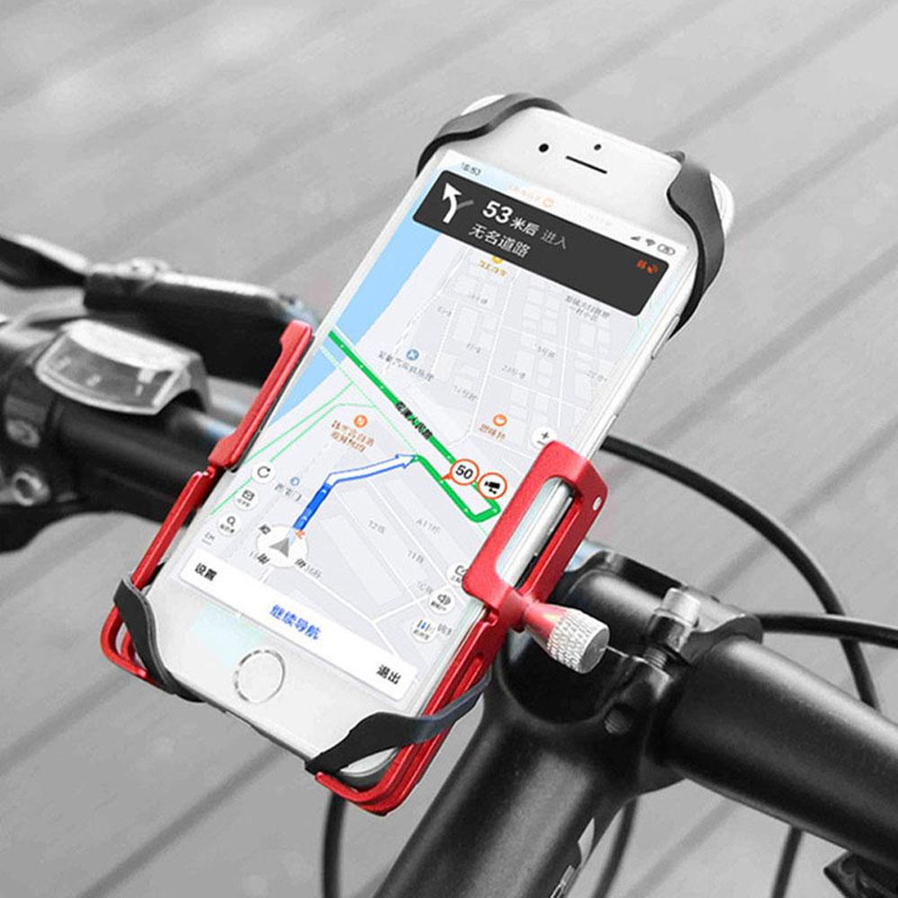 Lanfy Sepeda Phone Holder Untuk Motor Bicycle P10 Mount Bracket Stang Mount Anti-slip Adjustable GPS Holder