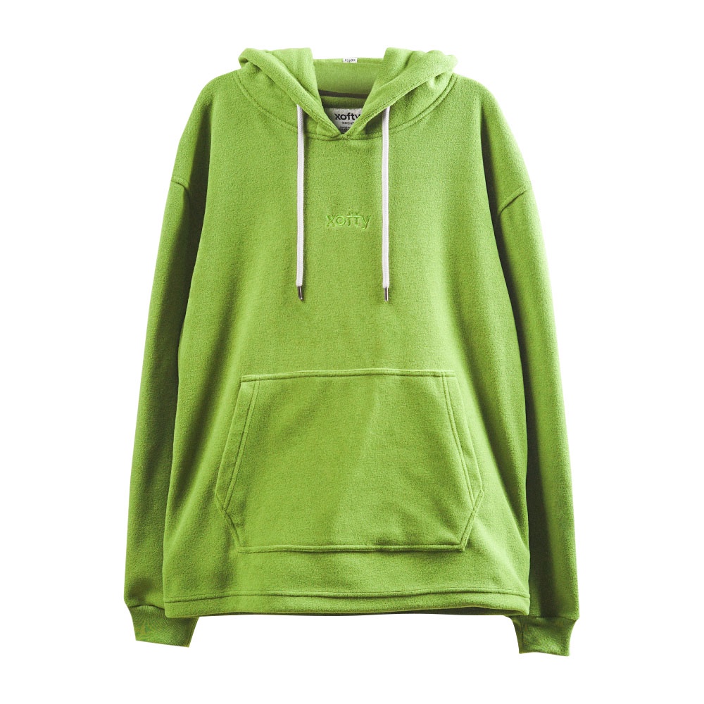 Xofty Valtari Polar Hoodie Sweater Green