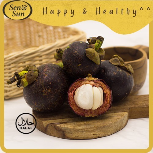 

Sen&Sun Manggis / Mangosteen (500gr)