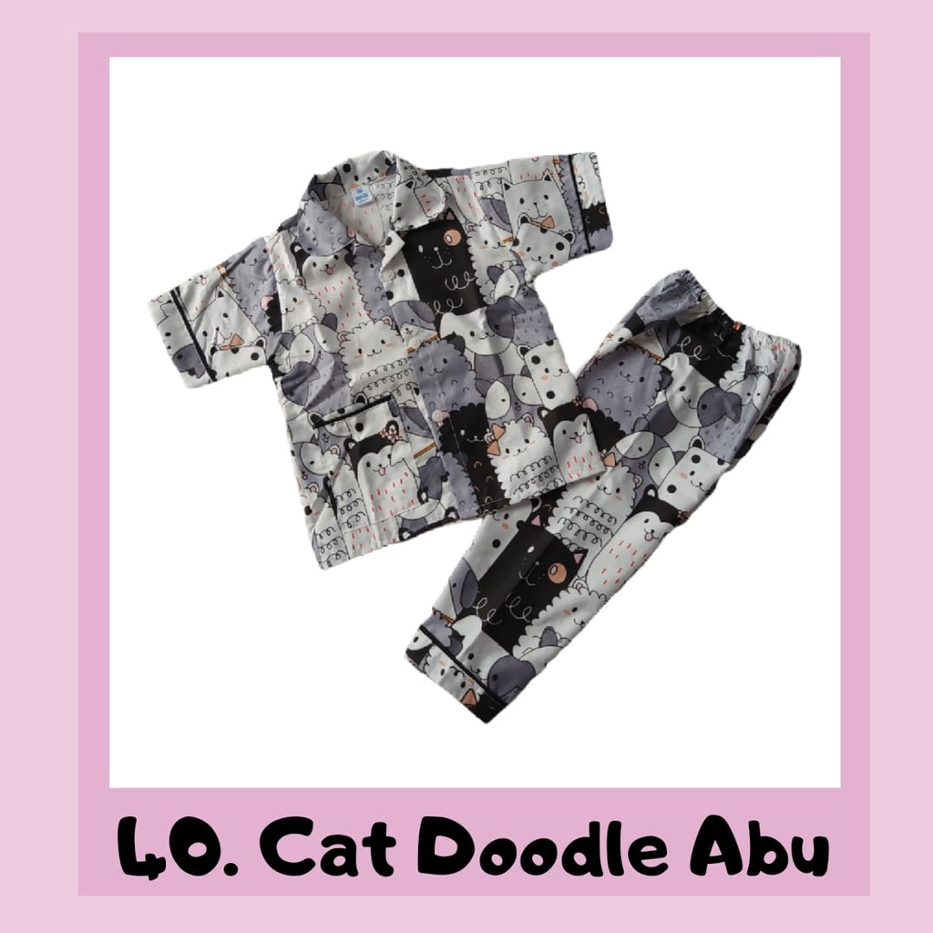 Piyama anak usia 0-6 bulan cowo//piyama murah//piyama anak//piyama karakter anak