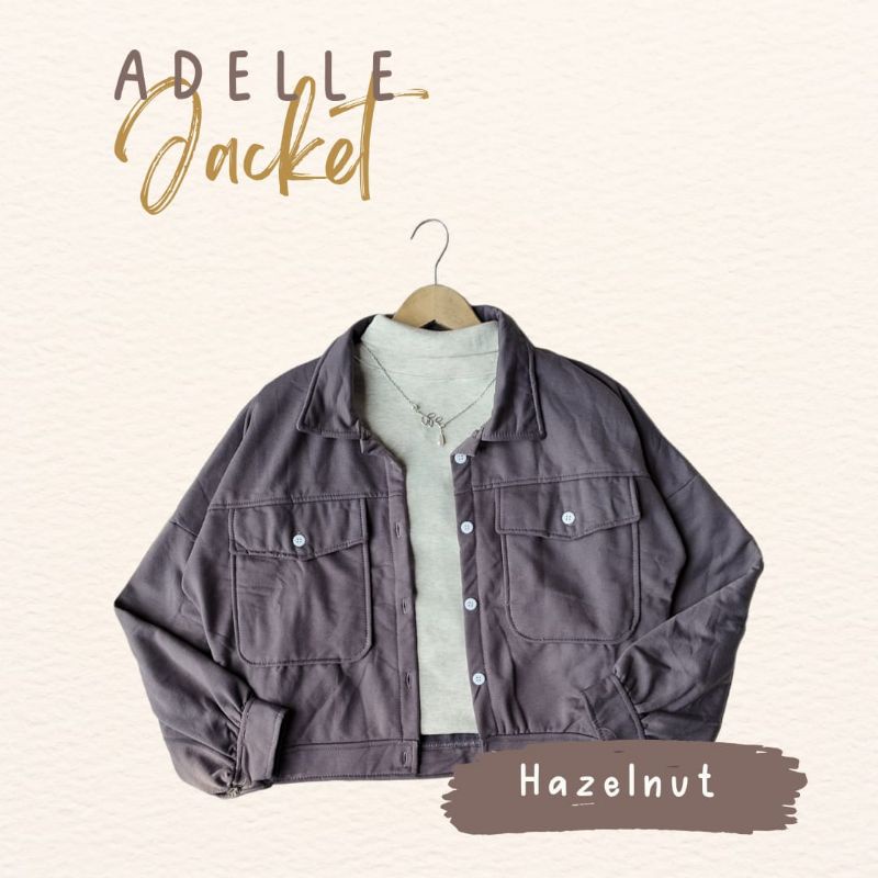 ADELLA JACKET BUTTON // JACKET CROP KANCING