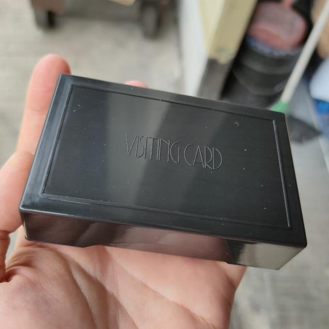 

Office & Stationery | Document Organizer | Kotak Kartu Nama Plastik Bekualitas Warna Hitam Dapat 100Pcs | Best Seller