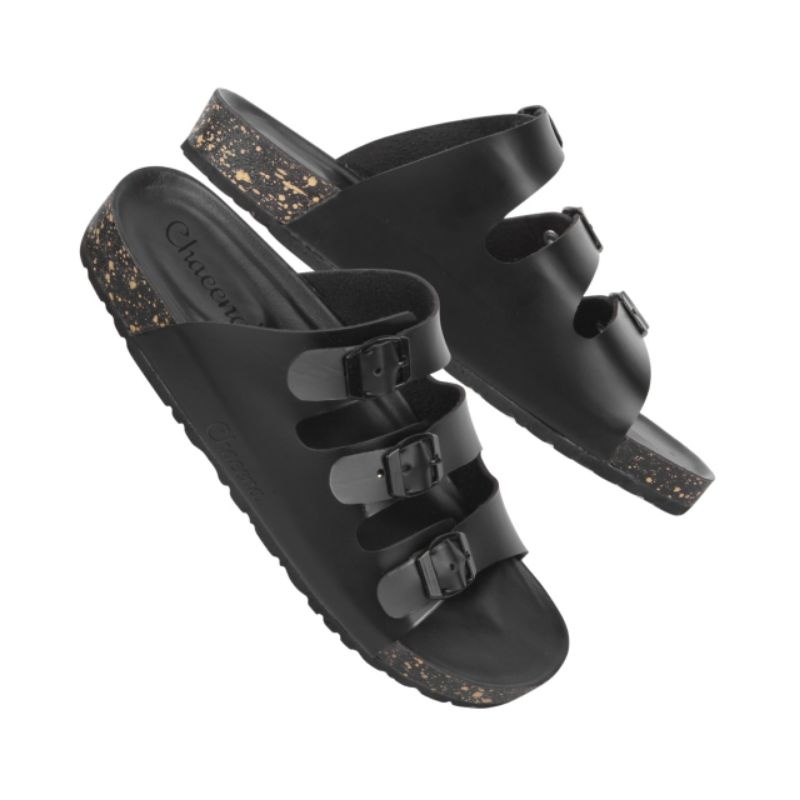 Sandal SlideSandal Selop PriaSandal UnisexSandal Briken Pria-Wanita b3 hitam