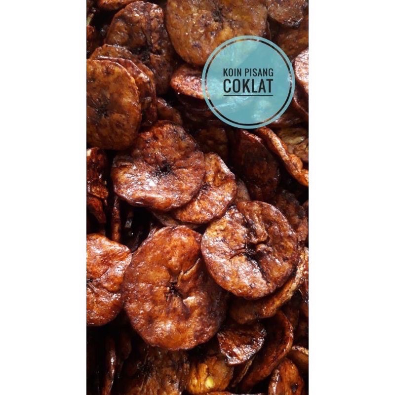 

KERIPIK PISANG KOIN COKLAT 500gr