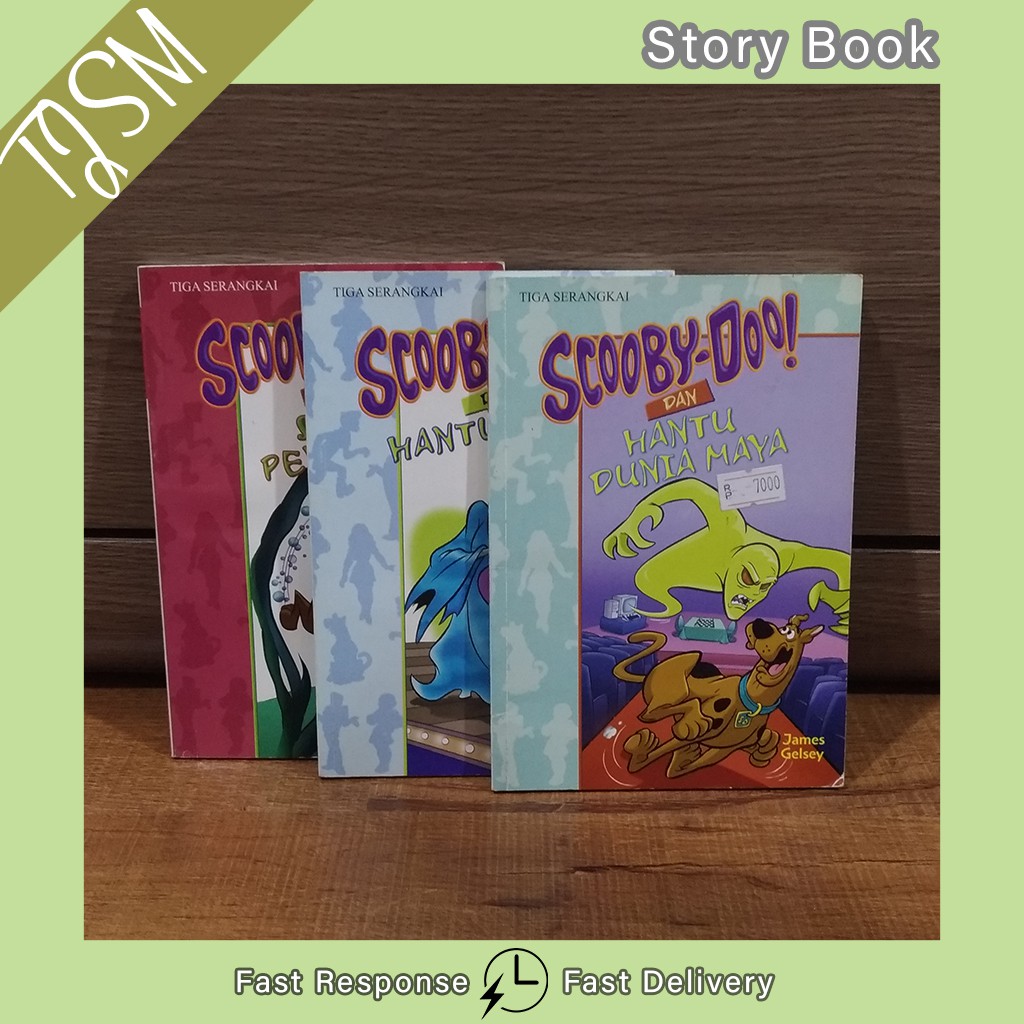 SCOBBY DOO SERIES BUKU CERITA ANAK ANAK POCKET BUKU CERITA MURAH GRAMEDIA SALE