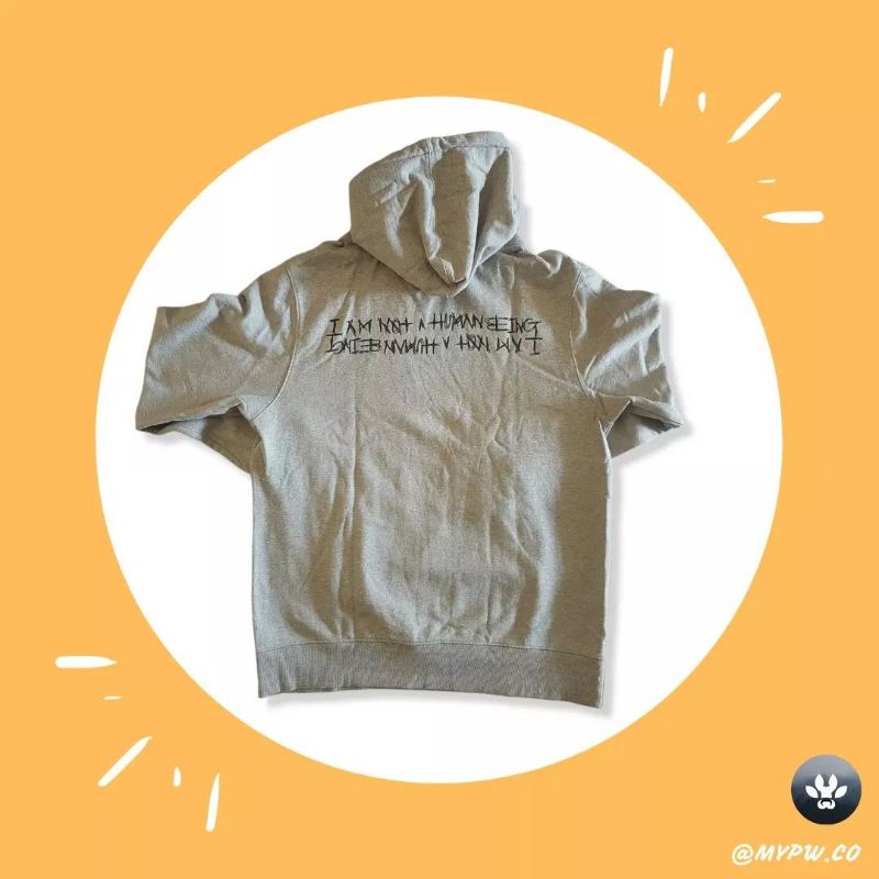 i'm not human being hoodie Preloved