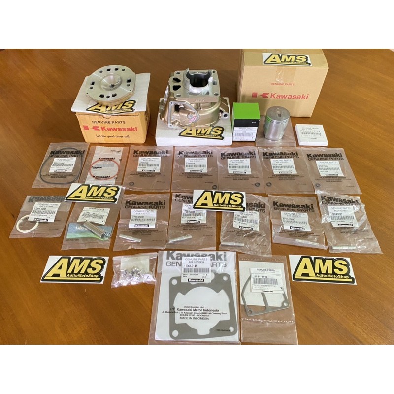 Blok head ninja 150 kode 1855 gold B polos porting squish