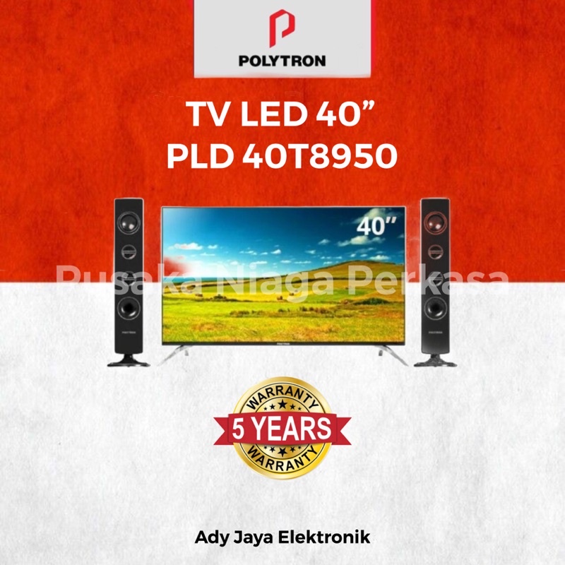 TV LED POLYTRON 40” PLD 40T8950