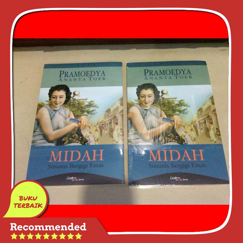 jual buku midah simanis bergigi emas - pramoedya anantatur ori original asli murah