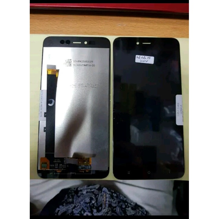 LCD 1SET Promo XIAOMI REDMI NOTE 5A ORIGINAL Promo BLACK