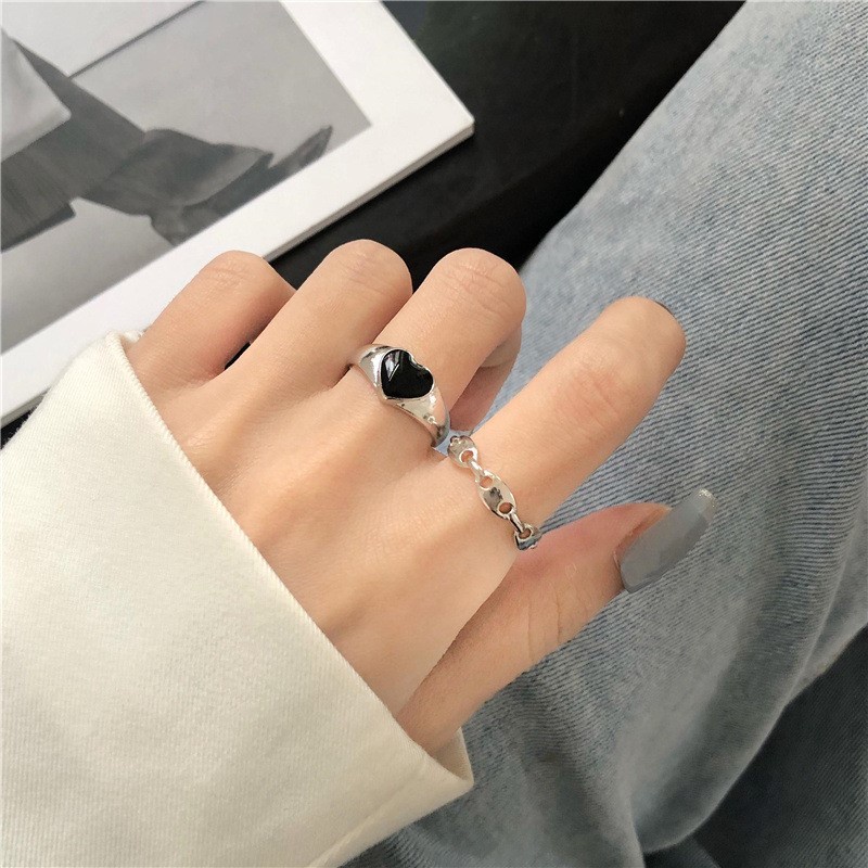 Cincin Bentuk Hati Untuk Aksesoris