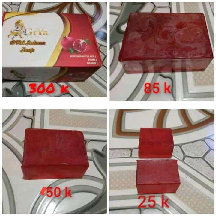 ECER 1/4BATANG SABUN DNA SALMON BY GRYA BEAUTY BODY BSOAP HALAL BPOM