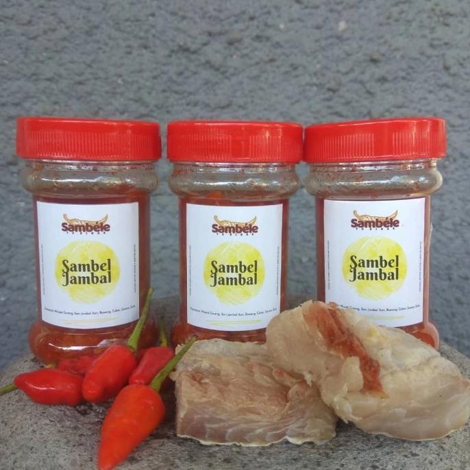 

Promo Awal tahun Sambel / Sambal Ikan Asin Jambal Roti Asin Super Asli Sambele Yudinar Promo Awal tahun