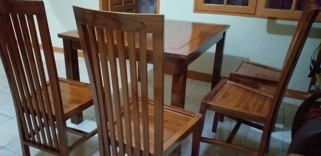 Meja Makan Balero Salur Kursi 4