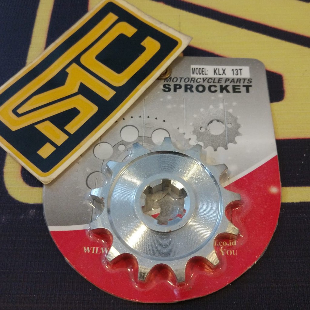 Gear Depan / Front Sproket Kawasaki KLX 150 / DTracker 428 13T-2