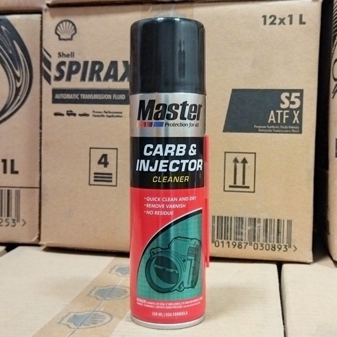 PEMBERSIH KARBURATOR MASTER CARB &amp; INJECTOR CLEANER 250 ML