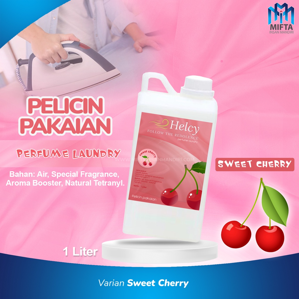 PEWANGI DAN PELICIN PAKAIAN HELCY / HELCY PERFUME LAUNDRY PREMIUM