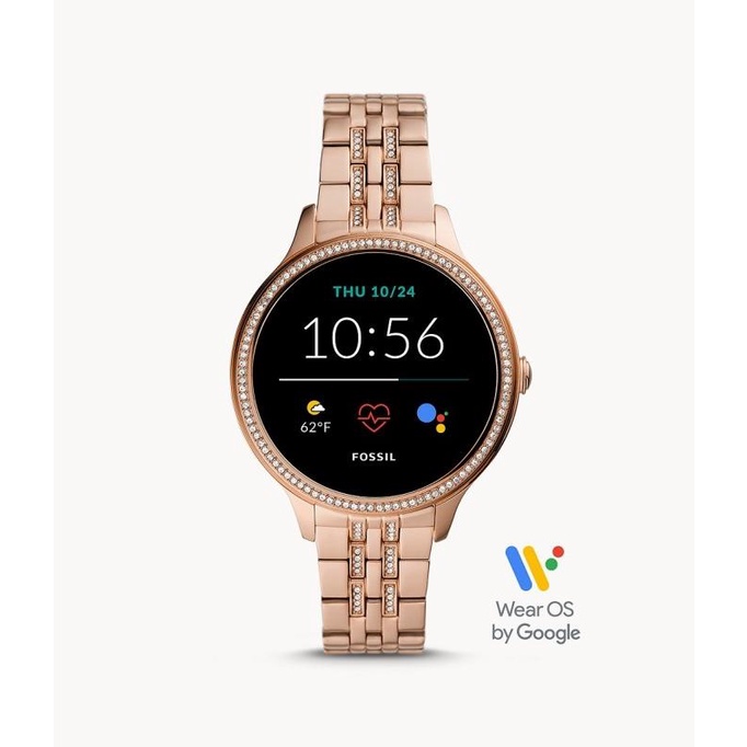 Fossil Smartwatch SEGEL Gen 5E Rose Gold Original FTW6073