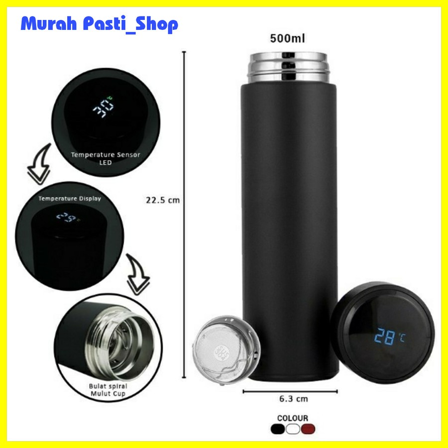 TERMOS SUHU - Termos Air Panas Led Display Suhu Temperatur - MURAH