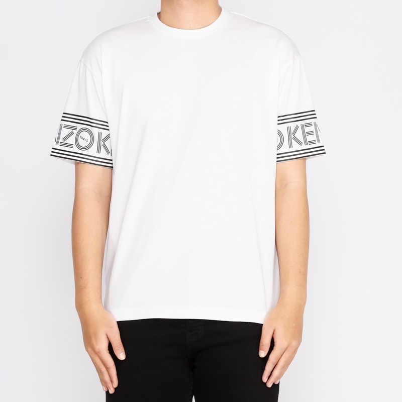 Ken. Logo Hands White Tshirt