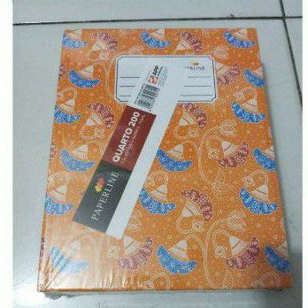 BUKU QUARTO / KWARTO PAPERLINE 200 LEMBAR