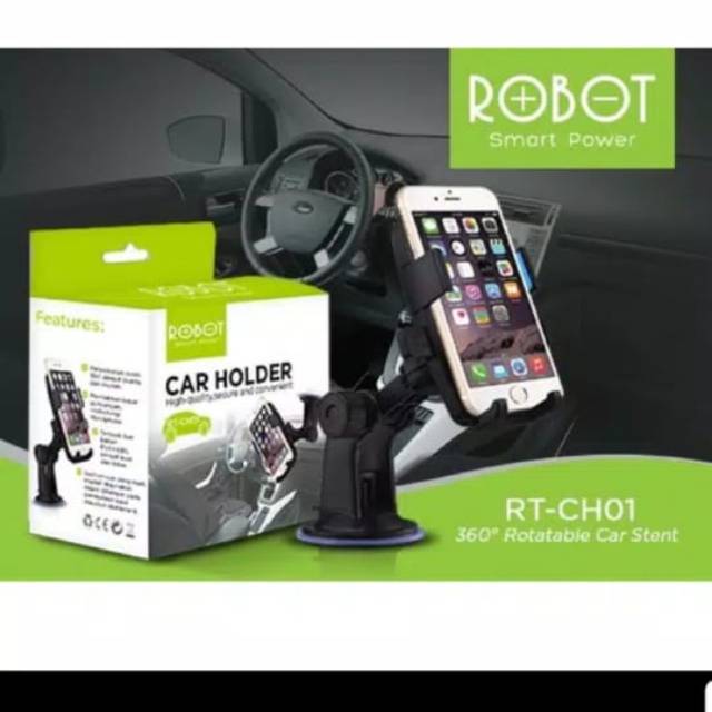 Robot Car Stents RT -CH01 Black ORIGINAL Robot CAR Holder RT-CH01