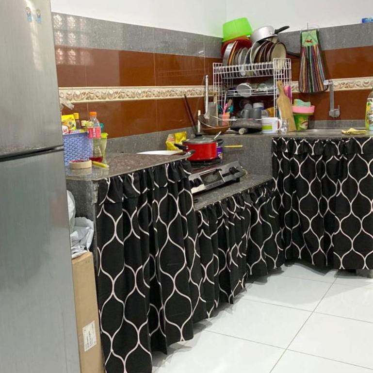 PROMO HARI INI Gorden Kolong Dapur Poni Minimalis