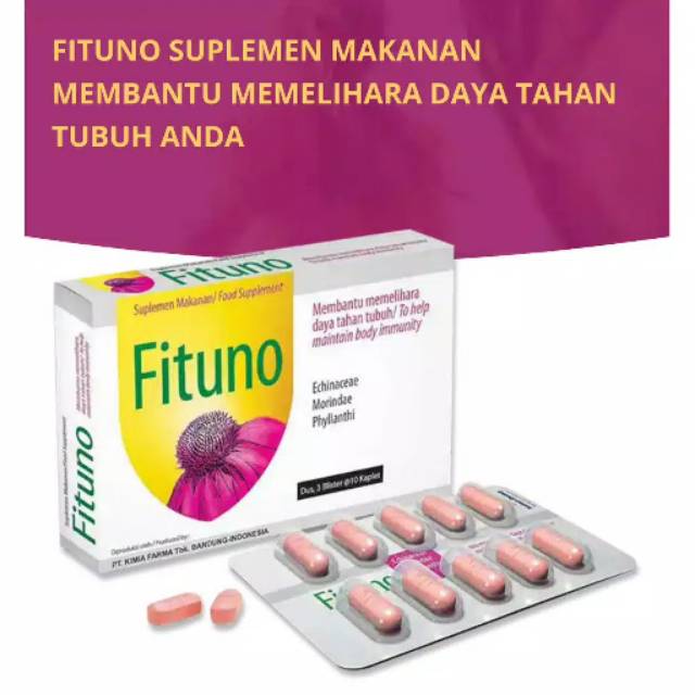 PROMO! Fituno multivitamin | isi 30 kaplet Original% Kimia Farma - Multivitamin Murah  ED.2023