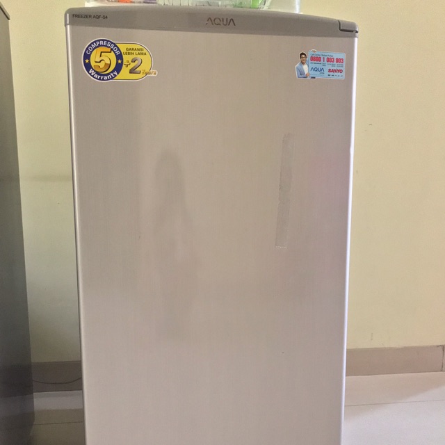 Freezer Aqua AQF-S4 bekas asi, Like new