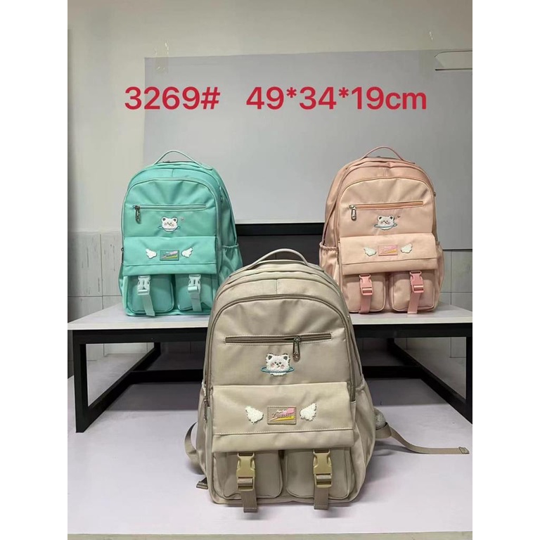 Tas Sekolah Ransel Anak ABG Remaja Ukuran Besar cocok untuk SD / SMP / SMA Tas Import Good Quality Backpack Traveling Tebal