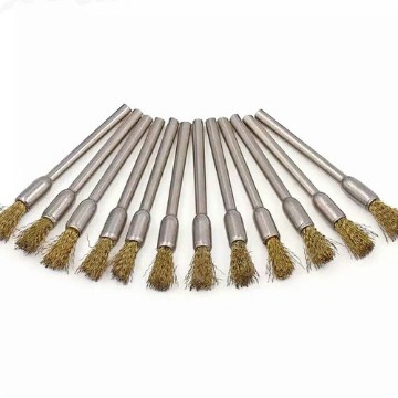 Mata Bor Sikat Sapu Kawat Kuningan/ Mata Tuner Sikat Kawat Baja Kuning KUALITAS BAGUS