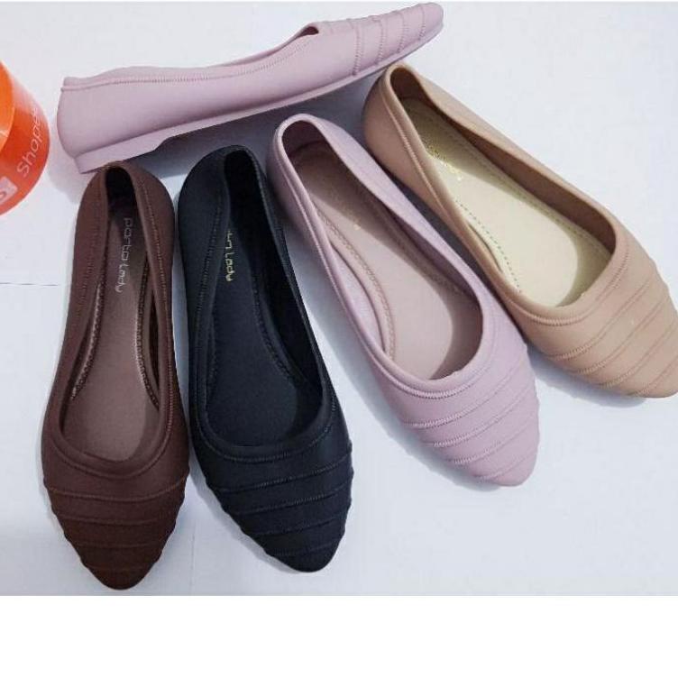 (H9M6).. SEPATU FLAT PORTO LADY NEO DEWASA //Hadir@lagi