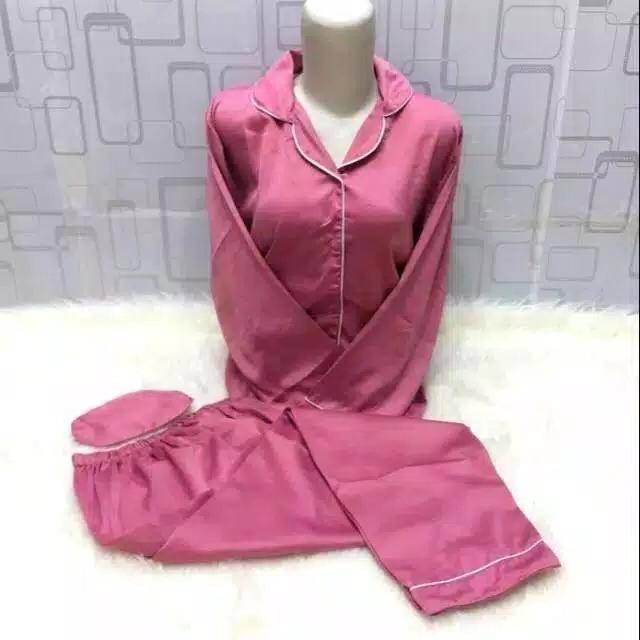 Piyama satin polos pp