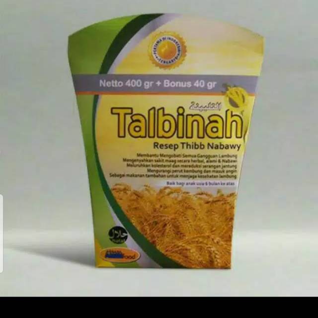 

Tepung talbinah 400gr+40gr Resep Thibb Nabawy