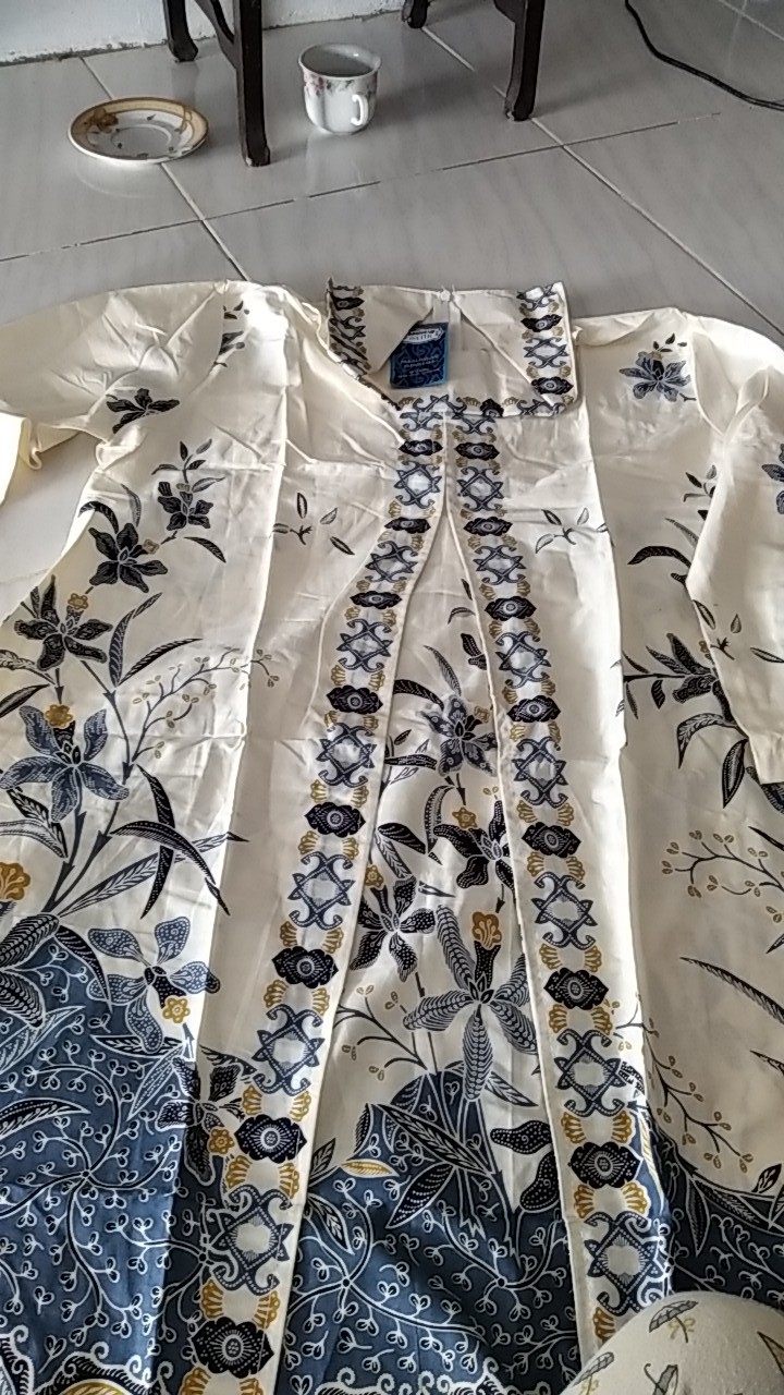 Grosir Terlaris Genes Jelita Tunic Navbor Yelbor Whitbor Creambor Tunik Batik Modern Hrb063