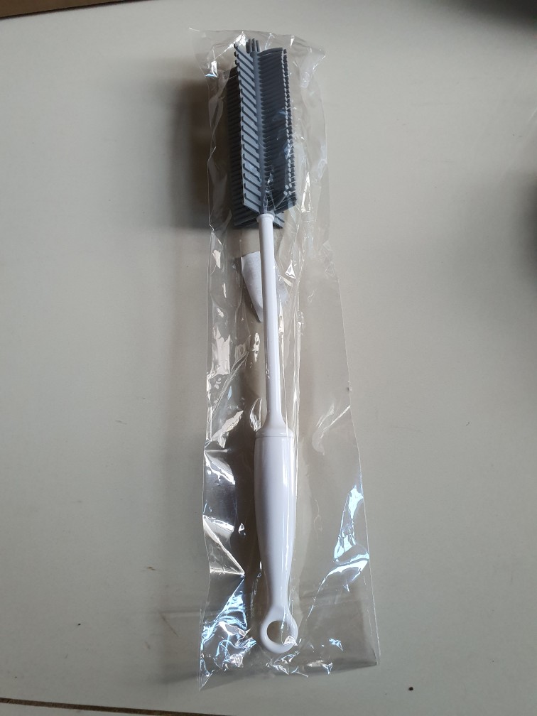 Silicone Glass Cleaning Brush / Long Handle Silicone Bottle Cleaner Brush /  Water Bottle Cleaning Brush /household Tea Kitchen Wash Cup Sponge Brush