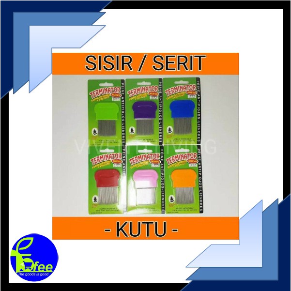 [IMPORT] - Sisir Kutu Serit Besi Stainless - Rapat - Kokoh - Murah