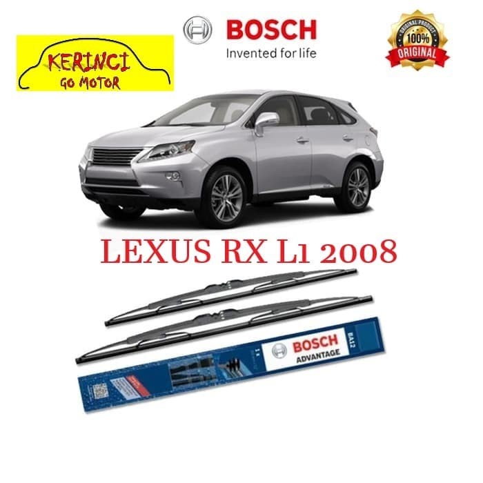 WIPER LEXUS RX L1 2008 BOSCH ADVANTAGE 26&quot; &amp; 22&quot; SEPASANG WIPER LEXUS