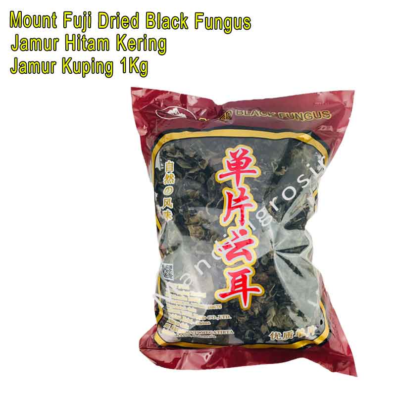 Jamur Kuping *Mount Fuji Dried Black Fungus * Jamur Hitam Kering * 1kg