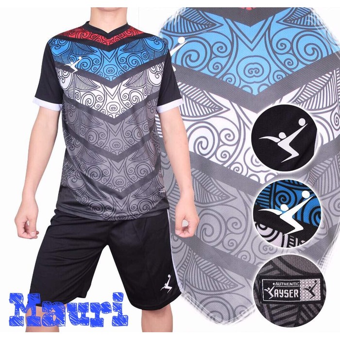 termurah MAURI  kaos stelan setelan jersey futsal sepak bola kayser Berkualitas