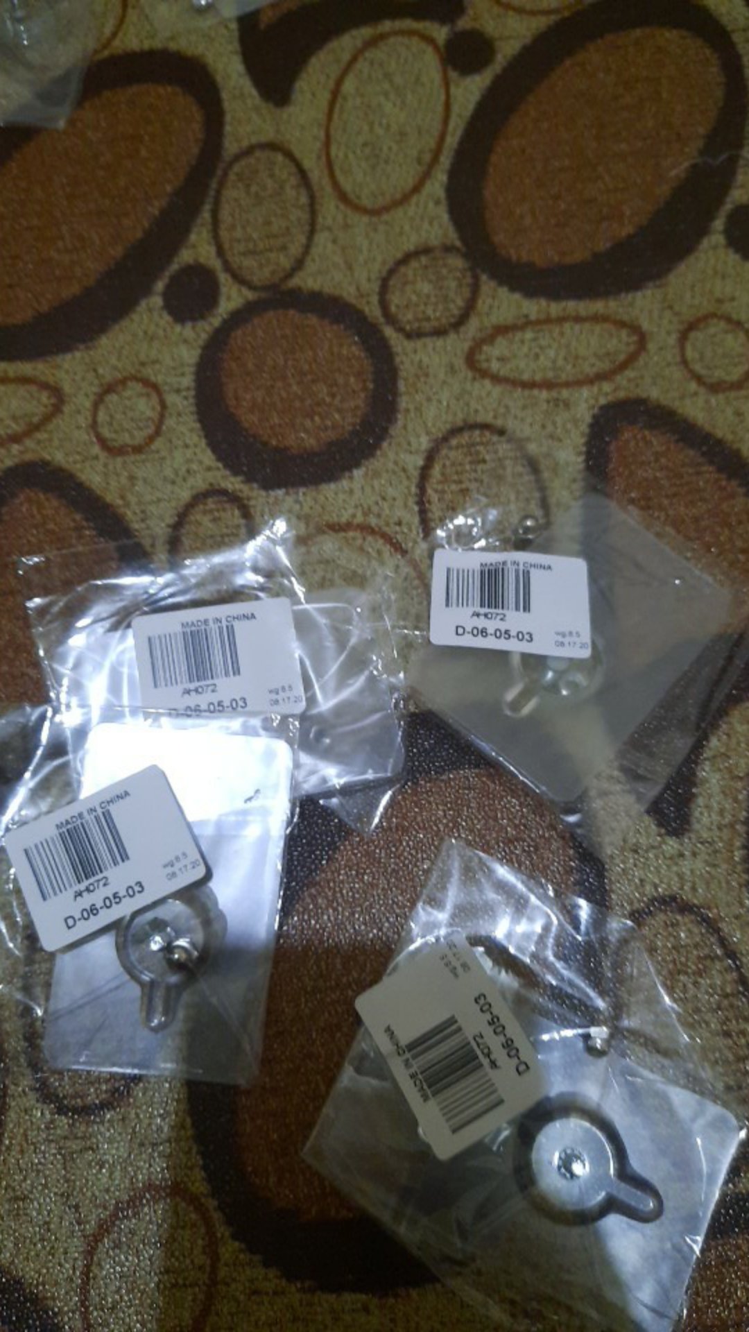 Qipin Kait Paku Gantung Perekat Transparan Tanpa Jejak Untuk Dapur/kamar Mandi, Ada 4 Ukuran