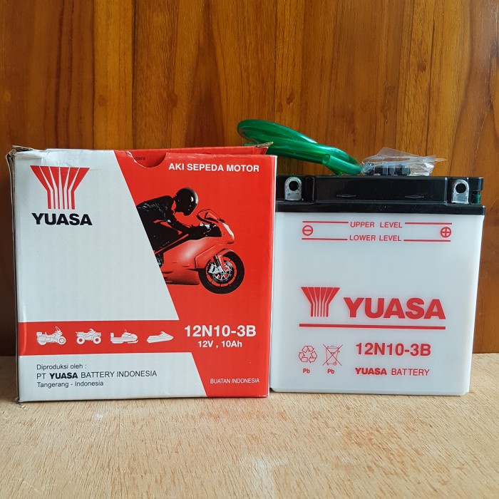 AKI BASAH ACCU YUASA 12N10-3B 12V 10AH