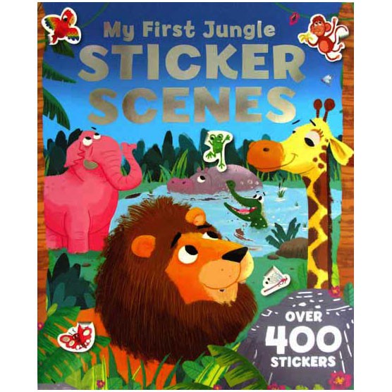 My First JUNGLE Sticker Scenes Book with over 400 stickers
