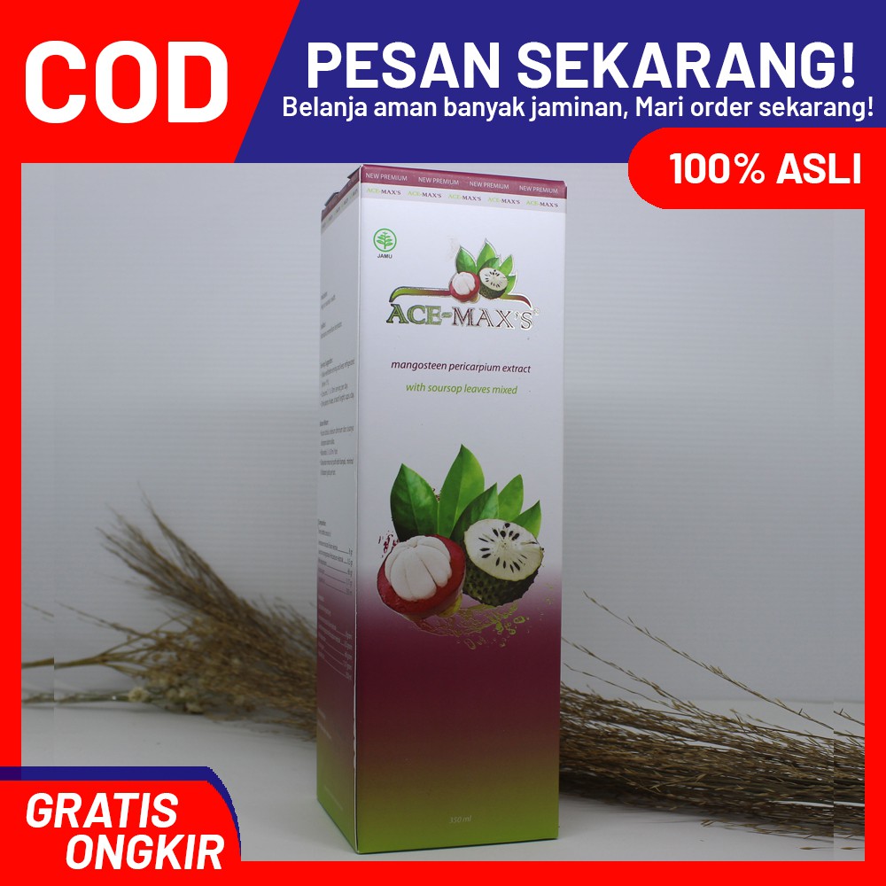 Obat Insomnia, Susah Tidur, Susah Ngantuk, Sulit Tidur 100% Ampuh - Herbal Ace Maxs Asli Original