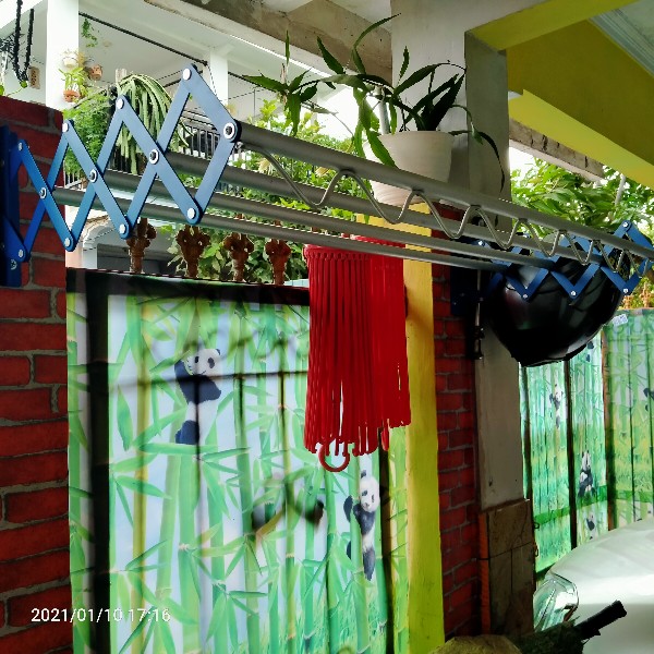 Jemuran Dinding Alumunium Capstok / Cantolan Hanger