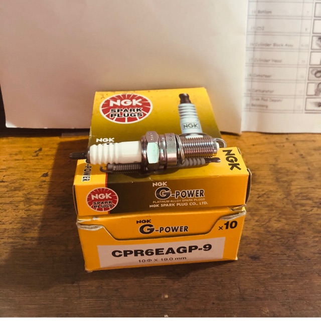 Busi Motor NGK G-Power Racing Karisma PCX CPR6EAGP-9 ORIGINAL