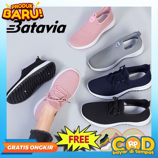 Sepatu Sekolah Wanita Remaja Sneakers Olahraga Spatu Kets Simple Elegant Srs Wanit Murah Sr Import P